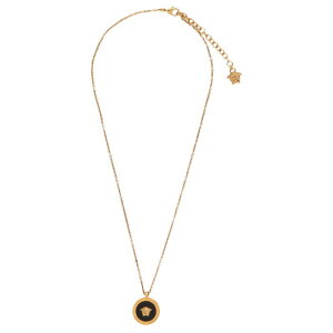 VERSACE ���F���T�[�`�F ���f�B�[�X �l�b�N���X DG17255DJMRK41T 'Medusa' necklace Black onesize �y���������E�֐ō��z