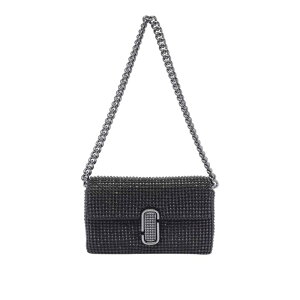 Marc Jacobs �}�[�N �W�F�C�R�u�X ���f�B�[�X �n���h�o�b�O�E�V�����_�[�o�b�O H912M06RE22001 The rhinestone j marc mini shoulder bag Black onesize �y���������E�֐ō��z