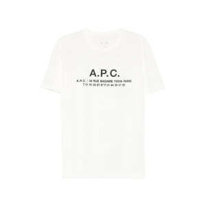A.P.C. �A�[�y�[�Z�[ �����Y T�V���c�E�J�b�g�\�[ COHBSH26570AAC T-shirt A.p.c. WHITE S M L XL 2XL �y���������E�֐ō��z