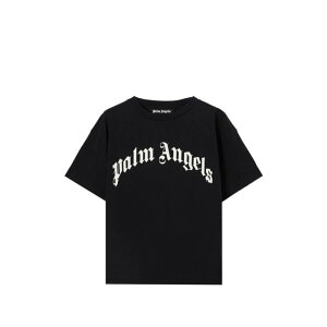 Palm Angels �p�[���G���W�F���X �����Y T�V���c�E�J�b�g�\�[ PMAA109S26JER00G1003 T-shirt Palm Angels BLACK L M S XL 2XL �y���������E�֐ō��z