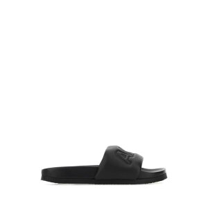 yyVubNtCf[ő80%OFF+P2{~zAMBUSH AubV Y T_ BMIC001F22LEA0011000 Black leather slippers Black 39 40 43 41 42 44 yE֐ōz