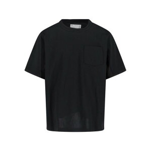 sacai �T�J�C �����Y T�V���c�E�J�b�g�\�[ 2603955M001 T-Shirt In Cotone Black 3 2 �y���������E�֐ō��z