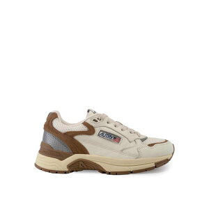 AUTRY �I�[�g���[ ���f�B�[�X �X�j�[�J�[ HYLWGN03 Hyperway Sneakers In Mesh And Suede Beige 41 36 37 38 �y���������E�֐ō��z