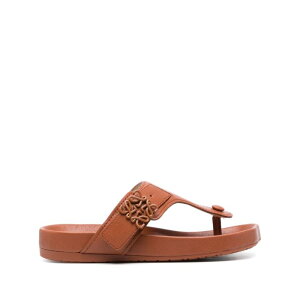 LOEWE Gx fB[X T_ L814465X59SANDAL352530 Loewe Sandals Leather Brown Brown 35 36 37 38 39 40 yE֐ōz