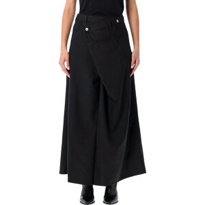 JUNYA WATANABE �W������ ���^�i�x ���f�B�[�X �X�J�[�g JPS009W251 Junya Watanabe Skirts Black Blacks and greys M L �y���������E�֐ō��z
