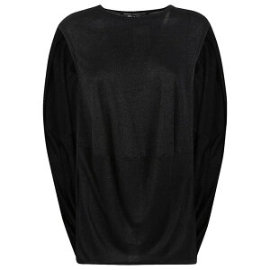 JUNYA WATANABE �W������ ���^�i�x ���f�B�[�X �^���N�g�b�v�E�L���~�\�[�� JOT0270511 Junya Watanabe Top Black Blacks and greys M S �y���������E�֐ō��z