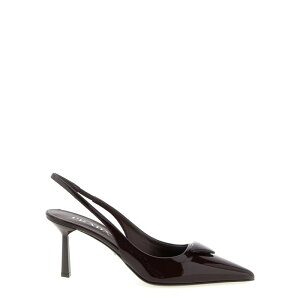 Prada v_ fB[X pvXEnCq[ 1I901MFDD75XUWF0007 Triangle logo slingback Bordeaux 36.5 37 37.5 38 38.5 39 39.5 40 41 36 yE֐ōz