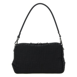FENDI �t�F���f�B �����Y �n���h�o�b�O�E�V�����_�[�o�b�O 7VA672AVC6F0SAJ 'Fendi Lui Medium Squared FF' shoulder bag Black onesize IT0 �y���������E�֐ō��z