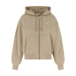 yyVC[OXӍՍő80%OFF+P2{~zCarhartt WIP J[n[g fB[X XEFbgEt[fB[ I03264239YXX 'Casey' hoodie Beige L M S XS yE֐ōz