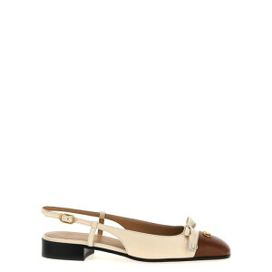 Valentino Garavani @eBm fB[X tbgV[Y 6W0S0MH0DDTAHA Valentino Garavani 'Valet Du Roi' slingback Beige 381/2 371/2 IT36 IT361/2 IT37 IT371/2 IT38 IT381/2 IT39 IT391/2 IT40 IT41 361/2 37 37.5 38 38.5 39 40 41... 