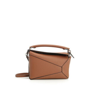 LOEWE ���G�x ���f�B�[�X �n���h�o�b�O�E�V�����_�[�o�b�O A510P88X492530 Puzzle Edge Mini Bag Brown onesize IT0 �y���������E�֐ō��z