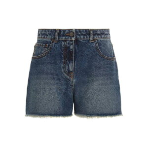Palm Angels �p�[���G���W�F���X ���f�B�[�X �V���[�g�p���c PWYC008S22DEN0024645 palm shorts Dark Wash 28 27 �y���������E�֐ō��z