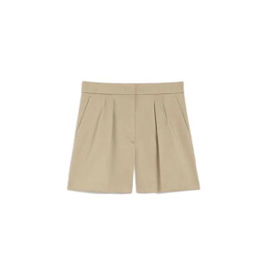 Max Mara �}�b�N�X�}�[�� ���f�B�[�X �V���[�g�p���c 2611141012600004 Max Mara Shorts Beige Light and natural 38 40 42 44 �y���������E�֐ō��z