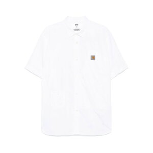 JUNYA WATANABE �W������ ���^�i�x �����Y �V���c�E�u���E�X WOB9041 Junya Watanabe Shirts White Light and natural L M S XL �y���������E�֐ō��z