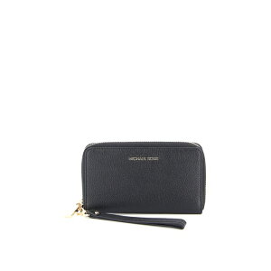MICHAEL KORS �}�C�P���E�R�[�X ���f�B�[�X ���z�E�J�[�h�P�[�X 34F9GM9E3L001 Jet Set large leather smartphone wallet Black onesize �y���������E�֐ō��z