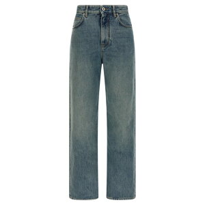 LOEWE ���G�x ���f�B�[�X �W�[���Y S359Y11XEI6395 'Anagram' jeans Blue FR30 FR32 FR34 FR36 FR38 FR40 FR42 FR44 FR46 FR48 FR50 FR52 FR54 FR56 FR58 �y���������E�֐ō��z