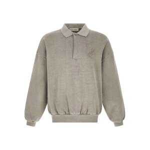 Fear of God �t�B�A�I�u�S�b�h �����Y �|���V���c 192HO252041F Classic Fleece Polo Shirt Grey L M S XL �y���������E�֐ō��z