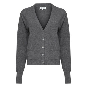 Maison Margiela ���]�� �}���W�F�� ���f�B�[�X �j�b�g�E�Z�[�^�[�E�J�[�f�B�K�� M13225S51HP0026859M Sweater Maison Margiela GREY S XS �y���������E�֐ō��z