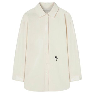 Palm Angels �p�[���G���W�F���X ���f�B�[�X �V���c�E�u���E�X PWGE004F23FAB0010410 Palm Angels Shirts Beige Light and natural 38 42 40 �y���������E�֐ō��z