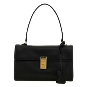 Prada �v���_ ���f�B�[�X �n���h�o�b�O�E�V�����_�[�o�b�O 1BN023VTOO2CYSF0002 'Prada Soft Sound' shoulder bag Black onesize �y���������E�֐ō��z
