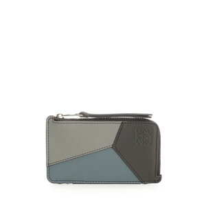 LOEWE ���G�x �����Y ���z�E�J�[�h�P�[�X C510Z40X180679 Puzzle�h cardholder and coin purse Grey IT0 �y���������E�֐ō��z