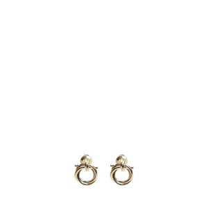 FERRAGAMO tFK fB[X sAXECO 760671765593001 "Gancini" earrings Gold IT0 yE֐ōz