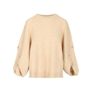 Max Mara マックスマーラ レディース ニット・セーター・カーディガン 2521366021600021004 Oversized wool and cashmere sweater Beige 3XL 4XL 5XL L M S XL XS 2XL 2XS 【送料無料・関税込】
