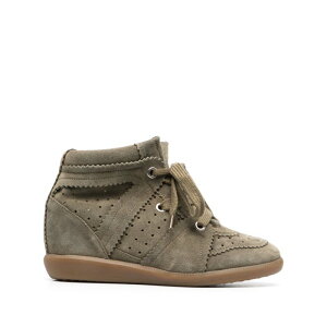 Isabel Marant �C�U�x�� �}���� ���f�B�[�X �X�j�[�J�[ BK0011FAA1E20S50TA Isabel Marant Sneakers Dove Grey Brown 36 35 40 37 41 39 38 �y���������E�֐ō��z