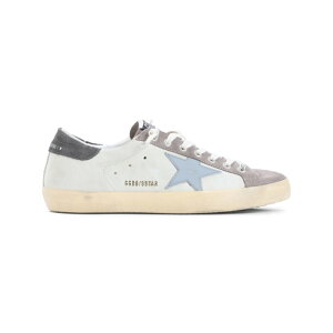 Golden Goose �S�[���f���O�[�X �����Y �X�j�[�J�[ GMF00101F00811260660 SUPER STAR NABUK UPPER SUEDE TOE AND TONGUE LEATHER STAR SUEDE HEEL White 371/2 381/2 391/2 401/2 411/2 421/2 431/2 441/2 451/2 41 43 44 45 42 46 37 38 39 40 47 4... �y