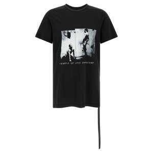 Rick Owens DRKSHDW ���b�N �I�E�G���X �_�[�N�V���h�E �����Y T�V���c�E�J�b�g�\�[ DU01F4250RNEP6P0911 'Level T' T-shirt White/Black L M S XL 2XL �y���������E�֐ō��z