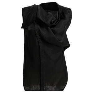 Rick Owens ���b�N �I�E�G���X ���f�B�[�X �V���c�E�u���E�X RP01F6136N09 Sleeveless blouse Black IT38 IT40 38 40 42 �y���������E�֐ō��z