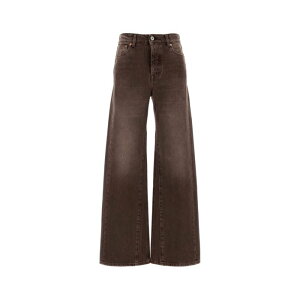 OUR LEGACY �A���[���K�V�[ ���f�B�[�X �W�[���Y W2265TCHOVECHOMEL Brown denim wide-leg jeans Brown 24 25 26 �y���������E�֐ō��z