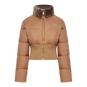 FENDI �t�F���f�B ���f�B�[�X �_�E���W���P�b�g�E�R�[�g FAN214AT8VF1T6O SHORT HERITAGE DOWN JACKET Brown L M S XL XS 2XL 2XS 3XL 3XS �y���������E�֐ō��z