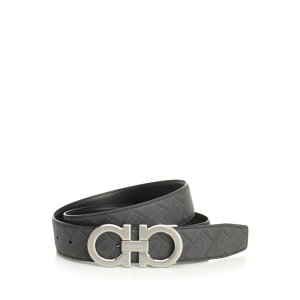 FERRAGAMO �t�F���K�� �����Y �x���g�E�T�X�y���_�[ 679710780171108 Reversible Gancini belt Black 100 105 110 115 90 95 120 70 75 80 85 �y���������E�֐ō��z