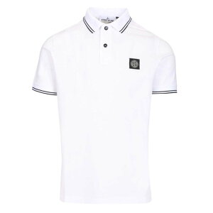 STONE ISLAND �X�g�[���A�C�����h �����Y �|���V���c 2200010S0018V1001 Organic cotton polo shirt White 3XL 4XL 5XL L M S XL XS 2XL 2XS �y���������E�֐ō��z