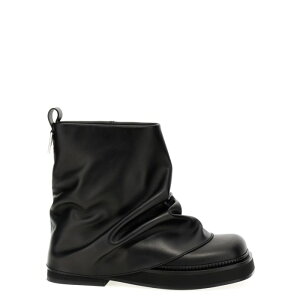 THE ATTICO �W�E�A�e�B�R ���f�B�[�X �u�[�c 247WSH00832100 'Mini Robin Combat' ankle boots Black IT36 IT37 IT38 IT39 IT40 38 36 37 40 39 �y���������E�֐ō��z