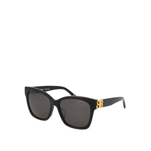 Balenciaga oVAK fB[X TOXEACEFA BB0102SA001 Acetate sunglasses with golden monogram Black 57 yE֐ōz