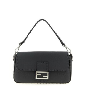 FENDI �t�F���f�B �����Y �n���h�o�b�O�E�V�����_�[�o�b�O 7VA572ARLZF0J55 'Baguette' shoulder bag Gray onesize �y���������E�֐ō��z