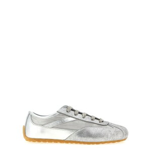Alexander McQUEEN �A���L�T���_�[�E�}�b�N�C�[�� ���f�B�[�X �X�j�[�J�[ 868495WIAKE9455 'Boxe Basse' sneakers Silver 36 37 38 39 40 41 �y���������E�֐ō��z