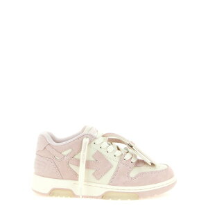 Off-White �I�t�z���C�g ���f�B�[�X �X�j�[�J�[ OWIA259S26LEA00403300330 'Out Of Office' sneakers Pink 35 36 37 38 39 40 41 �y���������E�֐ō��z