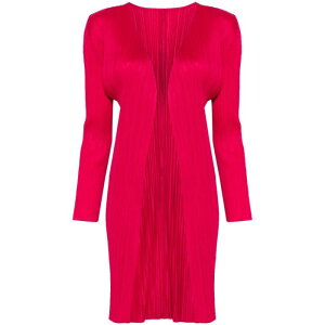 PLEATS PLEASE ISSEY MIYAKE �v���[�c �v���[�Y �C�b�Z�C �~���P ���f�B�[�X �j�b�g�E�Z�[�^�[�E�J�[�f�B�K�� PP48JA40623 Pleats Please Sweaters Red Bright 3 �y���������E�֐ō��z