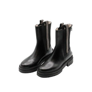 FABIANA FILIPPI �t�@�r�A�i�t�B���b�s ���f�B�[�X �u�[�c ASD213A846825 Leather shoes Black 40 �y���������E�֐ō��z