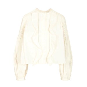 Isabel Marant �C�U�x�� �}���� ���f�B�[�X �V���c�E�u���E�X 26PCH0308FAD1I02I20WH Cubraly blouse White FR30 FR32 FR34 FR36 FR38 FR40 FR42 FR44 FR46 FR48 FR50 FR52 FR54 FR56 FR58 �y���������E�֐ō��z
