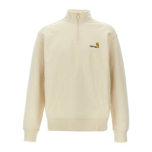 yyVC[OXӍՍő80%OFF+P2{~zCarhartt WIP J[n[g Y XEFbgEt[fB[ I02701405XX 'American Script' sweatshirt Beige L M S XL yE֐ōz