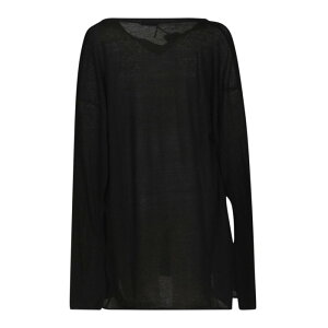 Ann Demeulemeester �A���h�D�������X�e�[�� ���f�B�[�X �j�b�g�E�Z�[�^�[�E�J�[�f�B�K�� B0010276FA052099 Soft-Cut Lightweight Knit Black M �y���������E�֐ō��z