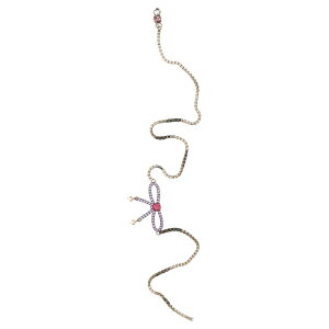 yyVubNtCf[ő80%OFF+P2{~zDsquared2 fB[XNGA[h fB[X sAXECO ERW019559400001F124 Bow crystal long earrings Multicolor onesize yE֐ōz