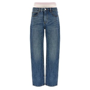 alexanderwang �A���L�T���_�[���� ���f�B�[�X �W�[���Y 4DC4244440473 'Slit Hem Prestyle Hotfix Mesh Undie' jeans Light Blue US24 US25 US26 US27 US28 US23 US29 US30 US31 US32 US33 US34 US35 US36 US37 US38 US40 US42 25 24 29 28 27 26 �y��