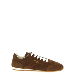 yyVX[p[Z[ ő80%OFF+P2{~zPrada v_ fB[X Xj[J[ 1E152OF020054F0324 Suede sneakers Brown 36 37 37.5 38 38.5 39 40 36.5 41 39.5 yE֐ōz