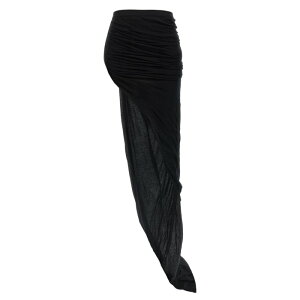 Rick Owens ���b�N �I�E�G���X ���f�B�[�X �X�J�[�g RO01E7366UCDB09 'Edfu' skirt Black IT38 IT40 IT42 IT34 IT36 IT44 IT46 IT48 IT50 IT52 IT54 42 38 40 �y���������E�֐ō��z