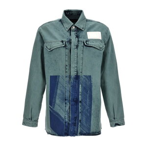 yyVubNtCf[ő80%OFF+P2{~zA-COLD-WALL* AR[hEH[ Y VcEuEX ACWMSH136FDTL 'Bleached Overdyed' shirt Light Blue IT46 IT48 IT50 IT52 50 yE֐ōz